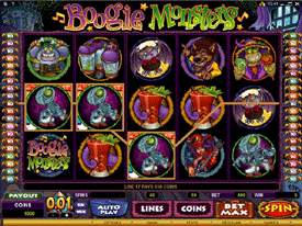 Boogie Monsters Video Slot