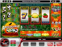 The Psychedelic Jungle Trail feature is activated when three symbols with a T-bone appear anywhere on the visible reels, this does not have to be a winning pay either!   You will enjoy this fruit machine with it's many bonus features. 