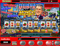 You will have loads of laughs and fun playing this traditional style pub fruit slot machine.  During the play Bush will pop in and spit out a few of the dumbest things President George W. Bush has ever said 